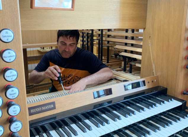 Наш орган прошел ТО