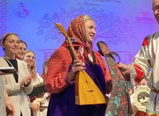 Анастасия Легошина удостоена Гран-При фестиваля «Вертоград»