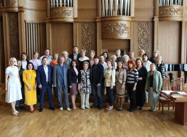 В Органном зале филармонии состоялся пленум Пензенского городского отделения Международного союза музыкальных деятелей
