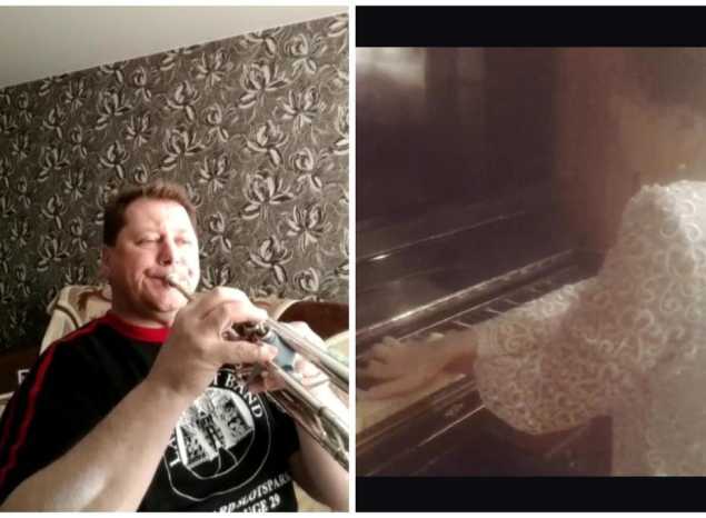 Артисты Губернаторской симфонической капеллы поделились видео с домашними репетициями