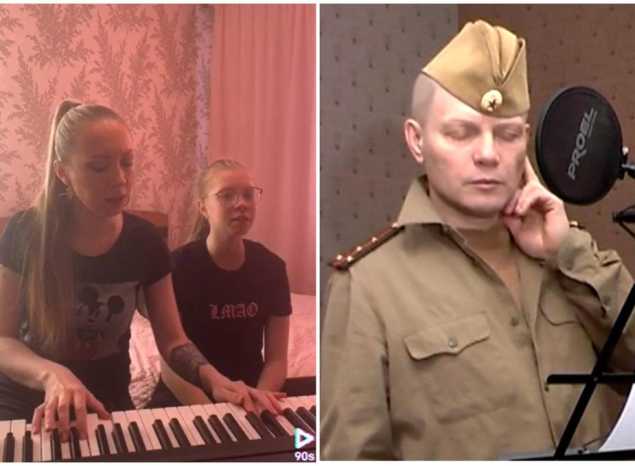 Артисты ансамбля «Экспресс-бэнд» поделились фрагментами домашних репетиций