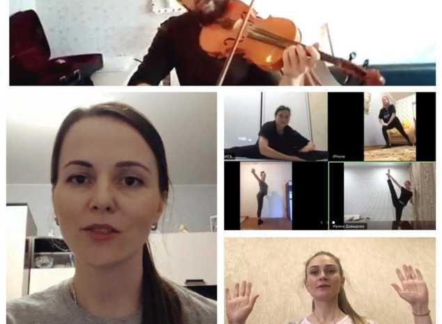 Артисты ансамбля песни и танца «Казачья застава» активно репетируют дома