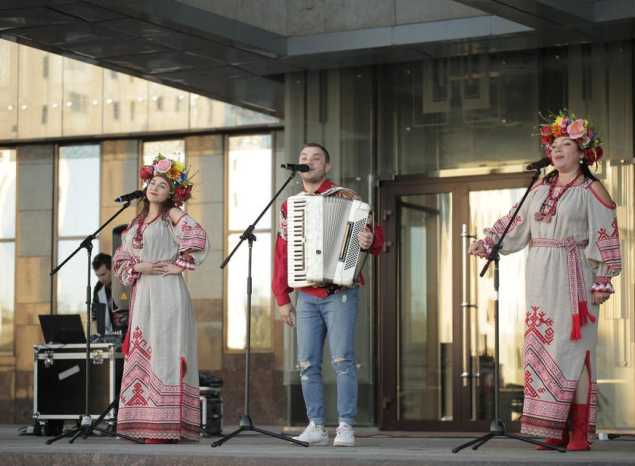 Солисты ансамбля «Злато-Серебро» выступили с концертной программой