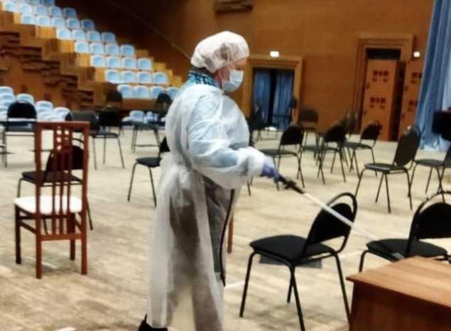 В «Пензаконцерте» проведена санитарная обработка помещений