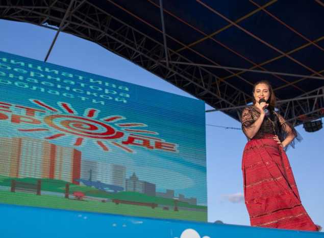 Марта Серебрякова выступила в рамках акции «Лето в городе»