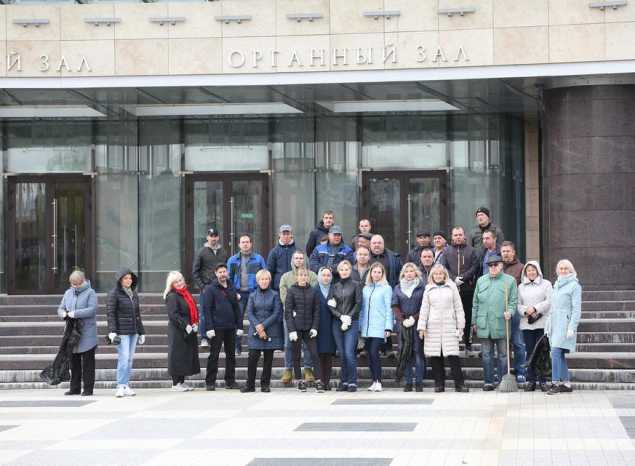 «Пензаконцерт» присоединился к общегородскому субботнику