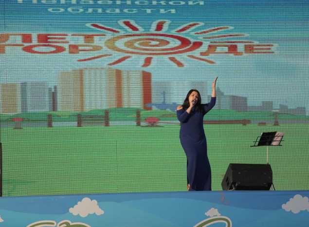 Гульсина Рафекова выступила в рамках творческой акции «Лето в городе»