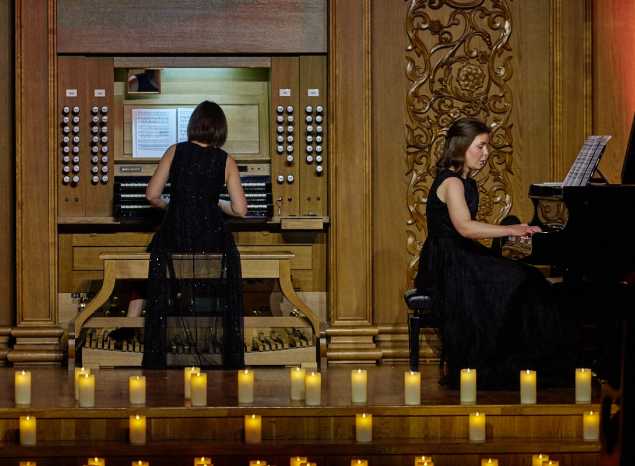 Дуэт органа и рояля: два «короля» инструментов встретились на одной сцене в рамках органного фестиваля