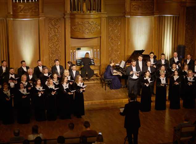 Академический хор исполнил произведения Г. Свиридова, посвящённые творчеству А.С. Пушкина
