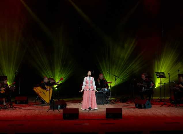 Концерт Марты Серебряковой и ансамбля «Губерния» прошел с аншлагом