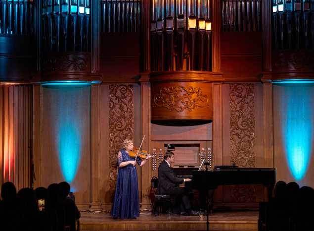 Дуэт альта и фортепиано: Татьяна Гапоненко и Александр Губарьков представили совместную программу
