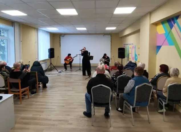 «Экспромт» выступил в санатории «Полесье»