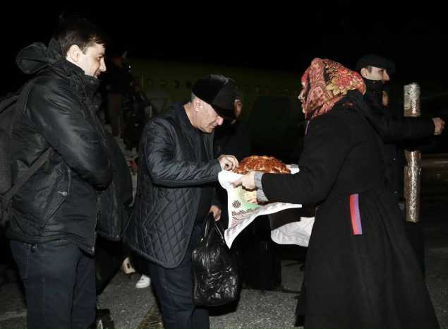 Артисты ансамбля «Миряне» приняли участие во встрече делегации из Таджикистана