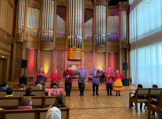 Музыкальный урок для пензенских школьников