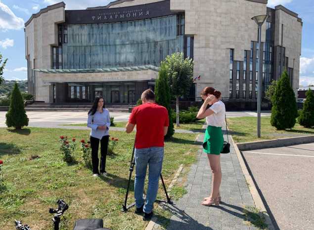 Артисты «Пензаконцерта» приняли участие в съемках программы для телеканала «ТВ-Экспресс»