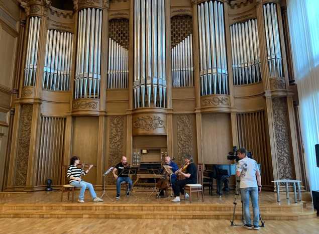 Струнный квартет «Премьера» готовится к первому концерту в новом творческом сезоне
