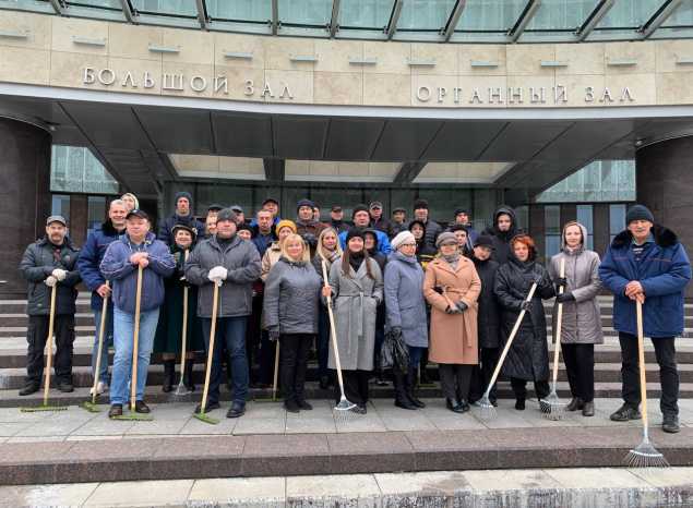 «Пензаконцерт» присоединился к общегородскому субботнику