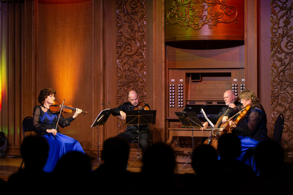 Произведения двух великих композиторов эпохи романтизма представил квартет «Премьера» Произведения двух великих композиторов эпохи романтизма представил квартет «Премьера»