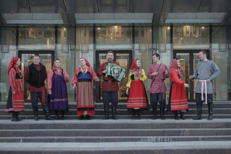 Ансамбль «Миряне» выступил с концертной программой Ансамбль «Миряне» выступил с концертной программой