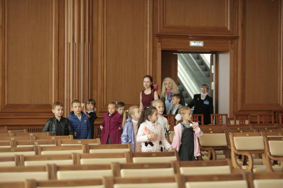 Пензенские школьники посетили «Пензаконцерт» Пензенские школьники посетили «Пензаконцерт»