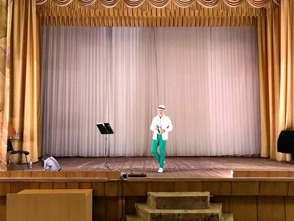 Александр Ренуар выступил в санатории «Берёзовая роща» Александр Ренуар выступил в санатории «Берёзовая роща»