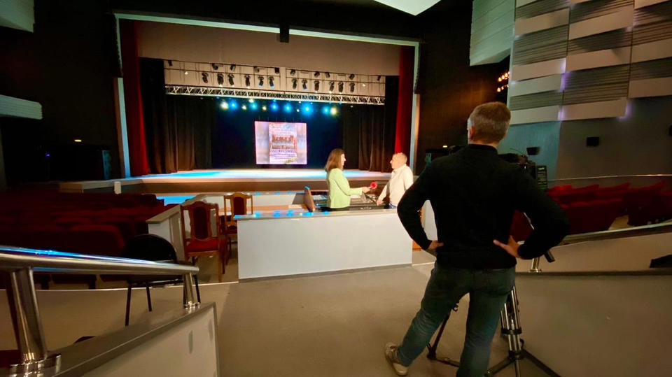 В ККЗ «Пенза» состоялись съёмки телепрограмм 11 канала В ККЗ «Пенза» состоялись съёмки телепрограмм 11 канала