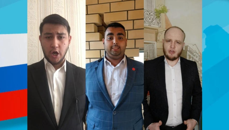 Солисты Губернаторской симфонической капеллы исполнили песню «Я люблю тебя, Россия» Солисты Губернаторской симфонической капеллы исполнили песню «Я люблю тебя, Россия»