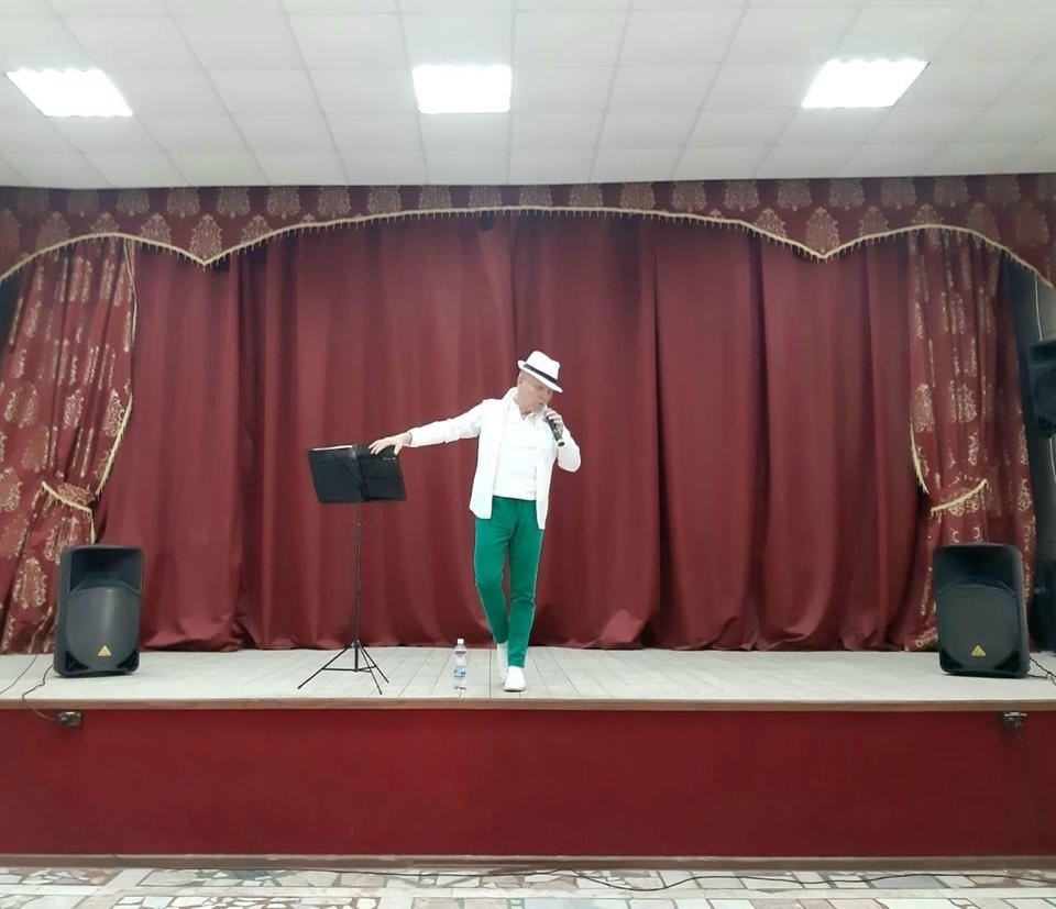 Александр Ренуар выступил в санатории им. В.В. Володарского Александр Ренуар выступил в санатории им. В.В. Володарского