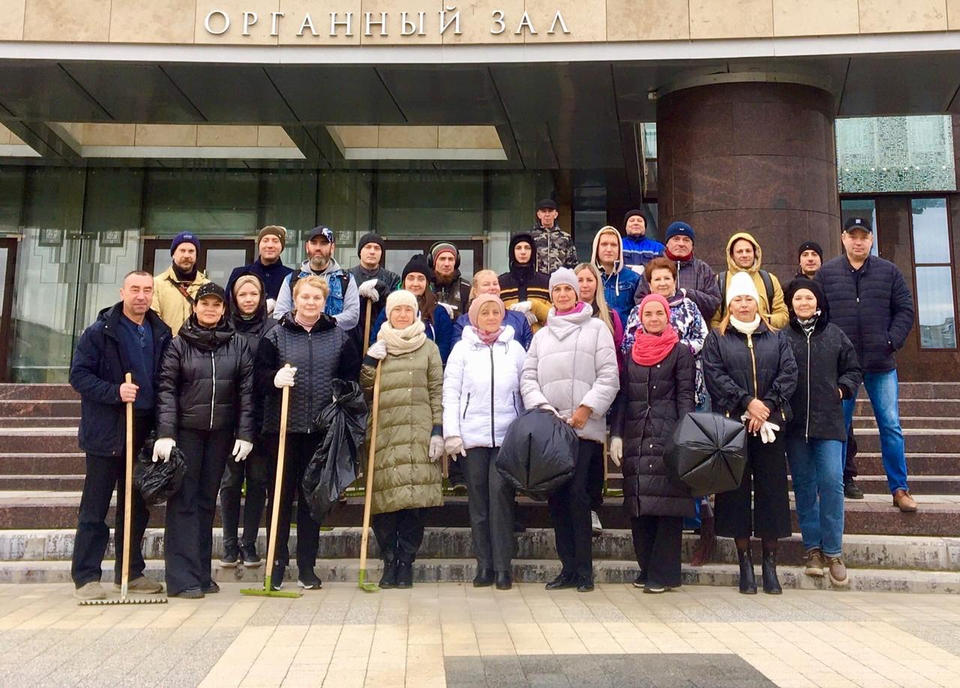 «Пензаконцерт» присоединился к общегородскому субботнику «Пензаконцерт» присоединился к общегородскому субботнику