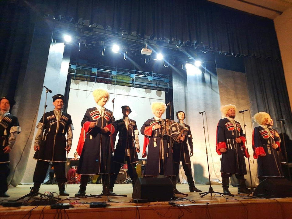 «Казачья застава» выступила в Башмаково «Казачья застава» выступила в Башмаково