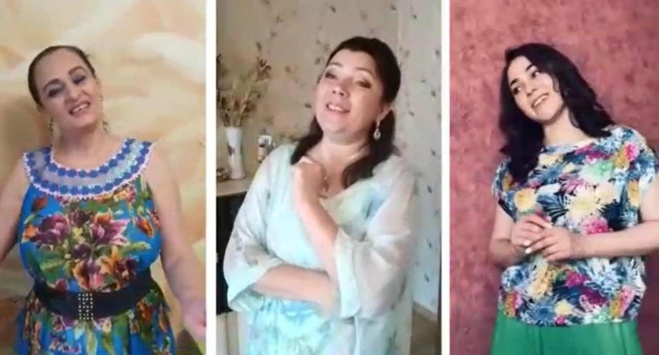 Солистки ансамбля «Злато-Серебро» исполнили песню «Васильки» Солистки ансамбля «Злато-Серебро» исполнили песню «Васильки»