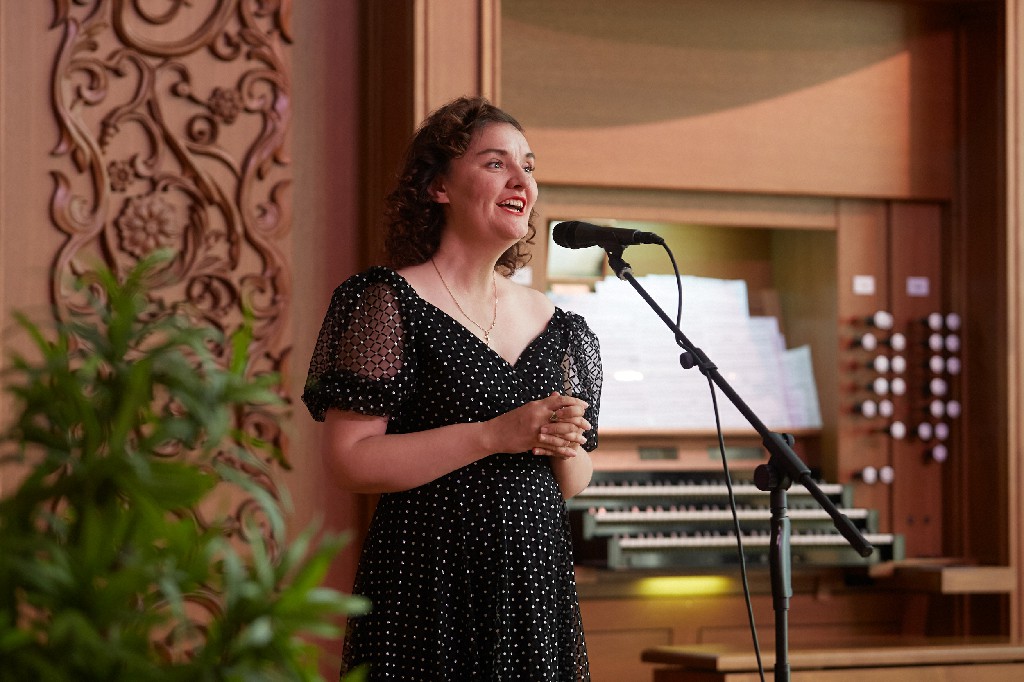 Мария Блажевич выступила в Органном зале филармонии Мария Блажевич выступила в Органном зале филармонии