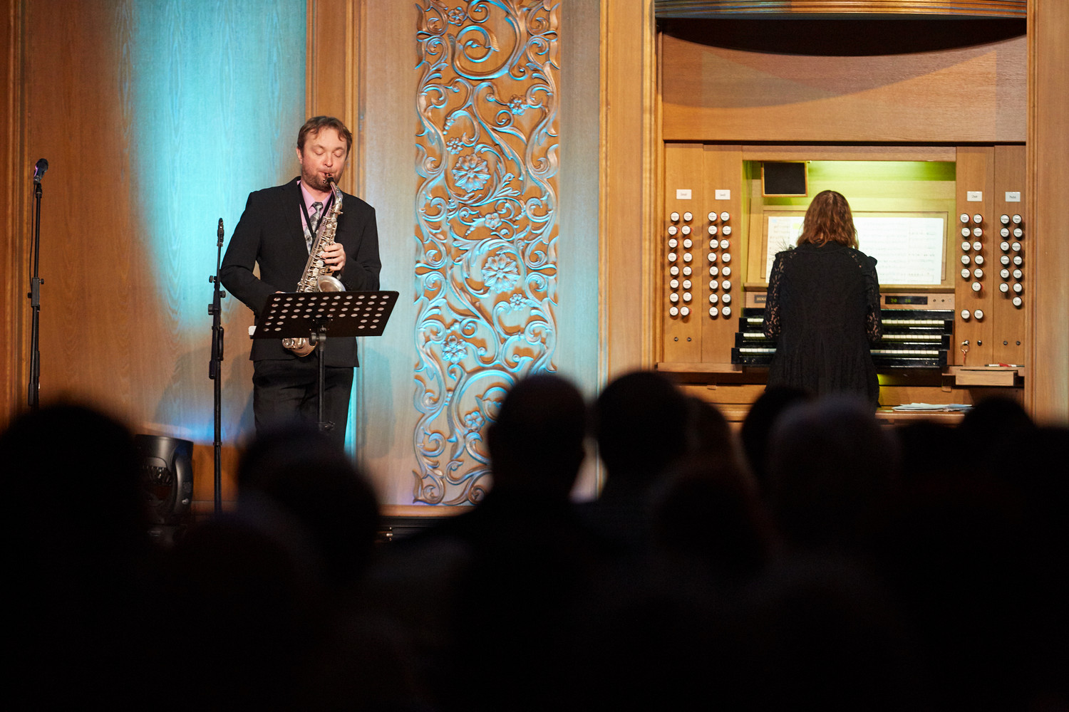В филармонии состоялся вечер с органом и саксофоном В филармонии состоялся вечер с органом и саксофоном