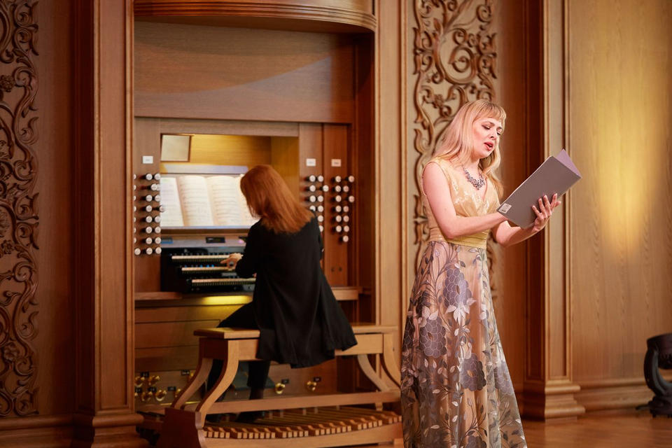 Софья Семьянова и Ольга Андреева выступили с программой «Чтобы помнили...» Софья Семьянова и Ольга Андреева выступили с программой «Чтобы помнили...»