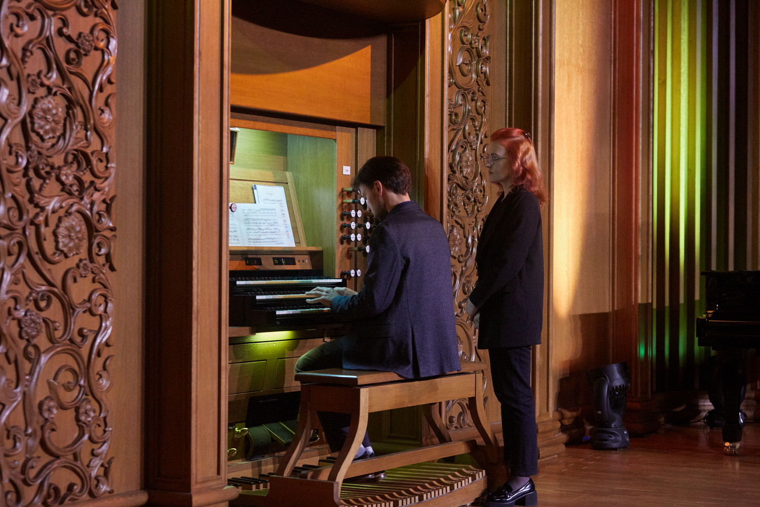 В филармонии выступил органист Егор Колесов В филармонии выступил органист Егор Колесов