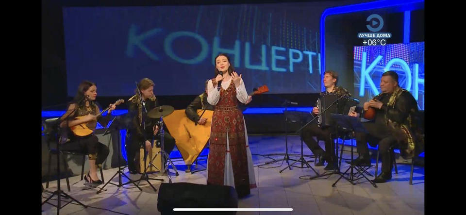 Марта Серебрякова и ансамбль «Губернiя» стали гостями программы «Концертник» на телеканале «Экспресс» Марта Серебрякова и ансамбль «Губернiя» стали гостями программы «Концертник» на телеканале «Экспресс»