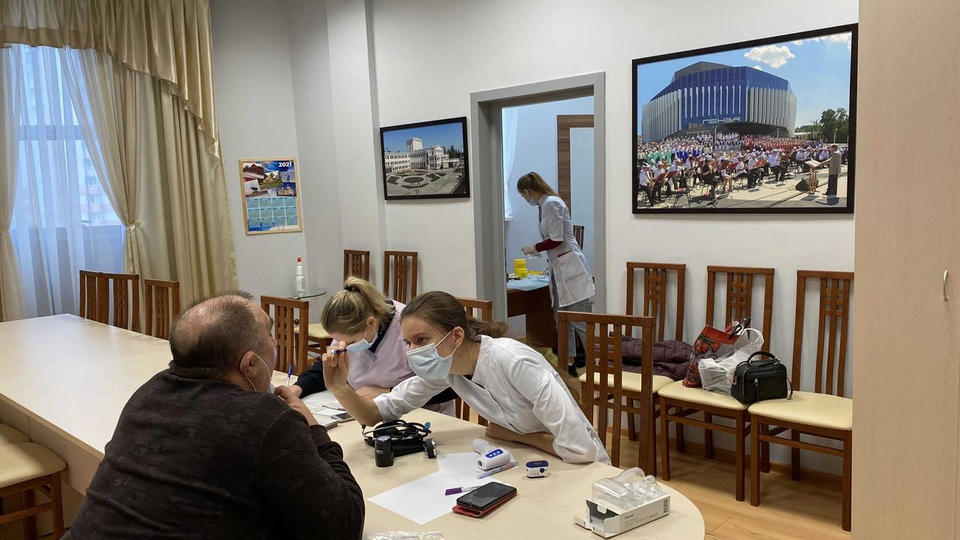 В Киноконцертном зале «Пенза» работает пункт вакцинации от Covid-19 В Киноконцертном зале «Пенза» работает пункт вакцинации от Covid-19