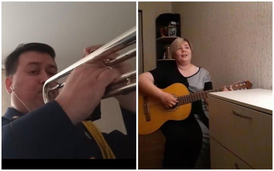 Артисты «Пензаконцерта» исполнили песню «Журавли» Артисты «Пензаконцерта» исполнили песню «Журавли»