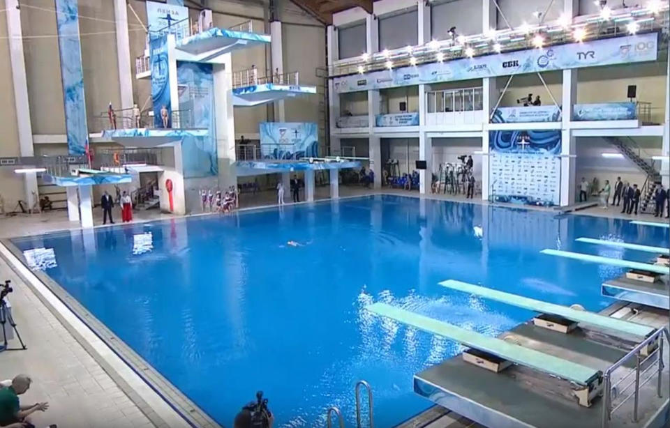 Артисты «Пензаконцерта» выступили на открытии Кубка России по прыжкам в воду Артисты «Пензаконцерта» выступили на открытии Кубка России по прыжкам в воду