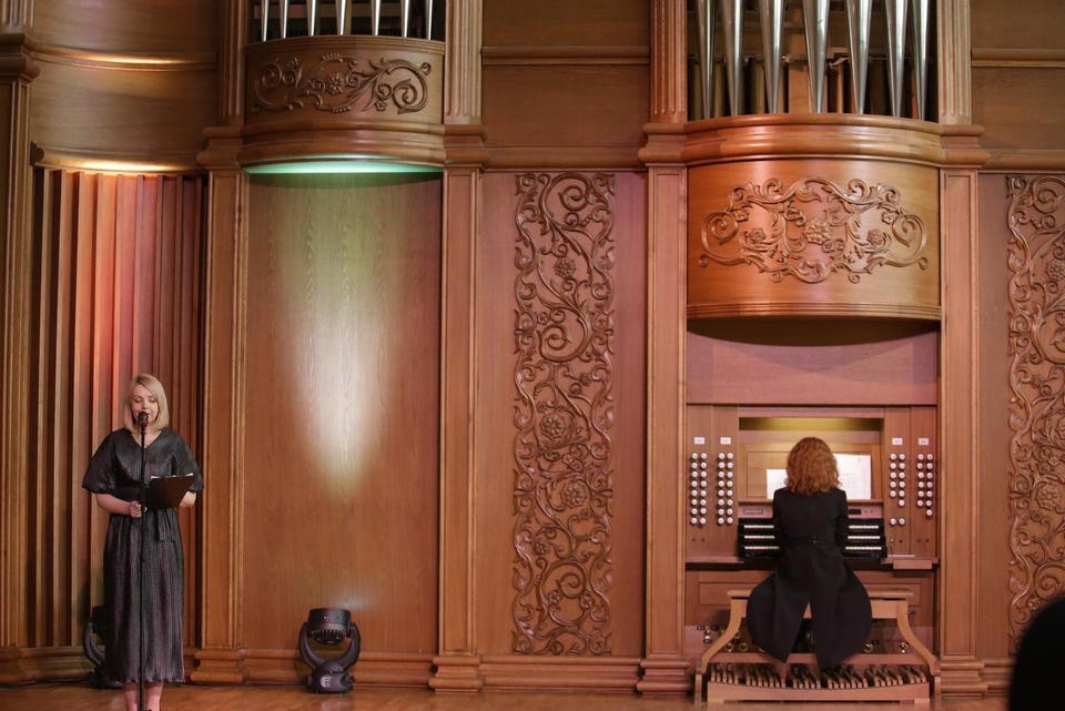 Софья Семьянова выступила с программой «Органная Академия» Софья Семьянова выступила с программой «Органная Академия»