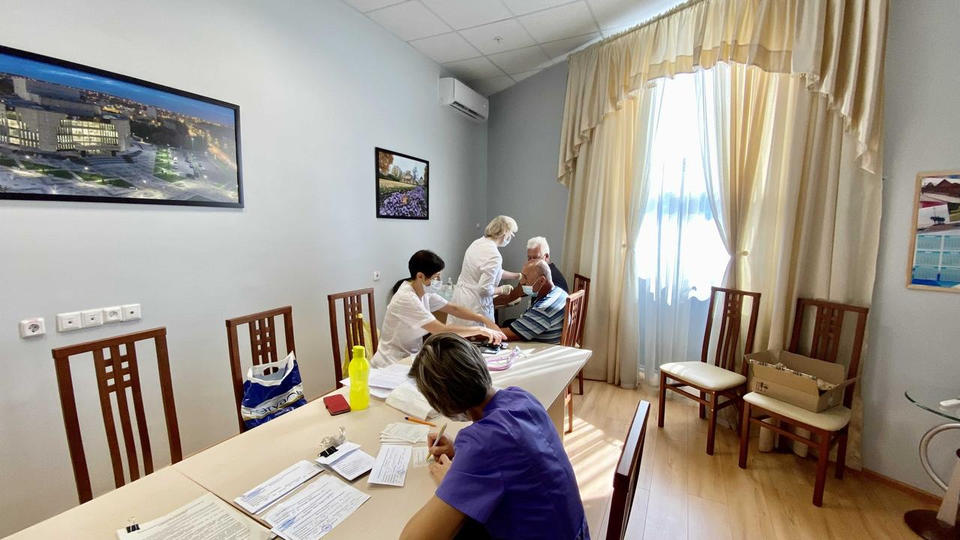 В Киноконцертном зале «Пенза» работает пункт вакцинации от Covid-19 В Киноконцертном зале «Пенза» работает пункт вакцинации от Covid-19