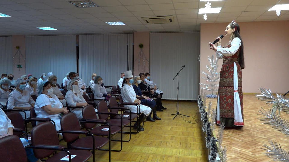 Марта Серебрякова выступила для сотрудников Пензенской областной больницы им. Н.Н. Бурденко Марта Серебрякова выступила для сотрудников Пензенской областной больницы им. Н.Н. Бурденко