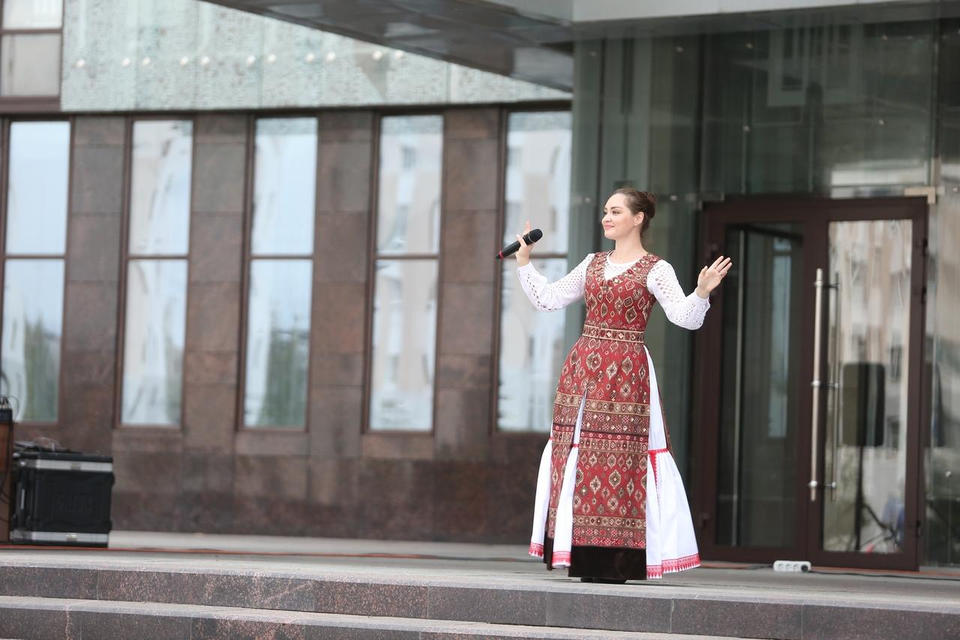 Марта Серебрякова выступила с концертной программой Марта Серебрякова выступила с концертной программой