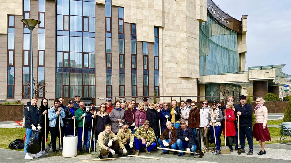 «Пензаконцерт» присоединился к общегородскому субботнику «Пензаконцерт» присоединился к общегородскому субботнику