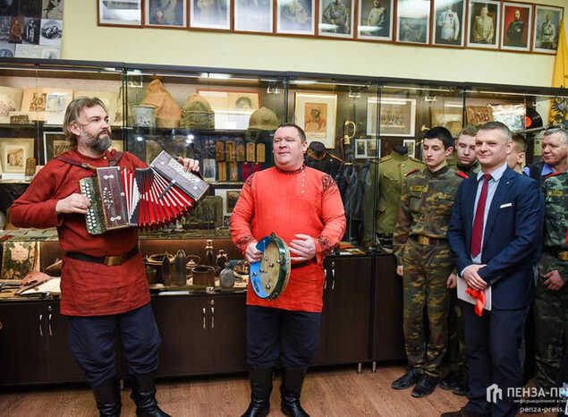 Артисты ансамбля «Миряне» выступили в Музее русской армии