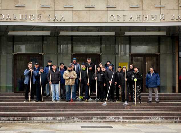 «Пензаконцерт» присоединился к общегородскому субботнику