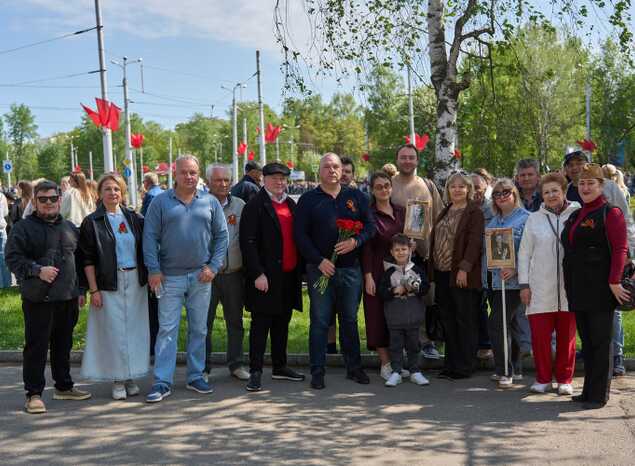 Сотрудники «Пензаконцерта» приняли участие в параде Победы
