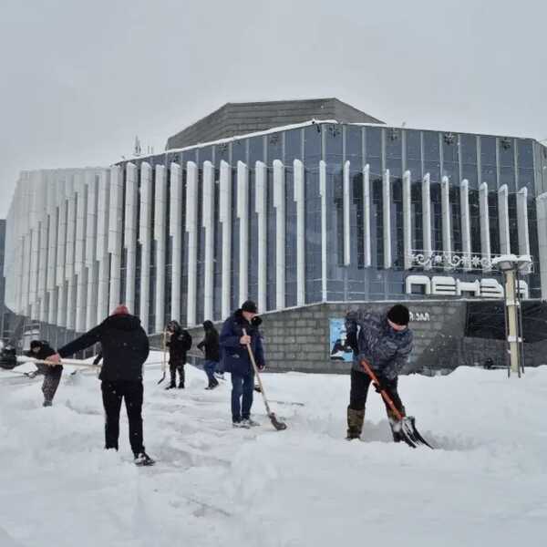 01.02.2026 Уборка снега