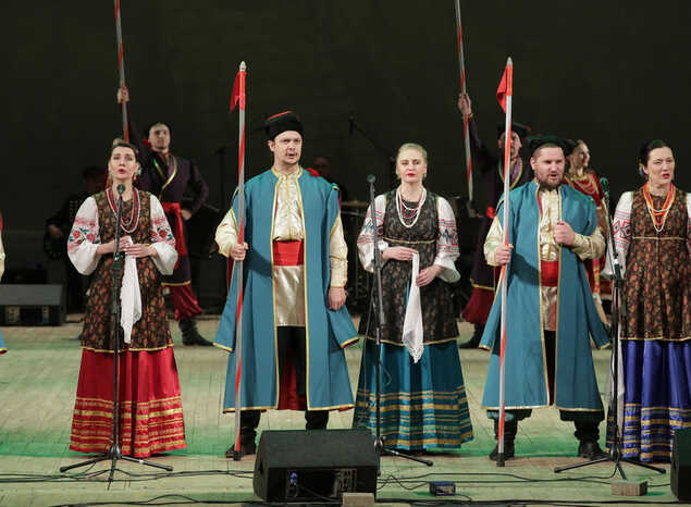 Пензенские школьники побывали на концерте ансамбля «Казачья застава»