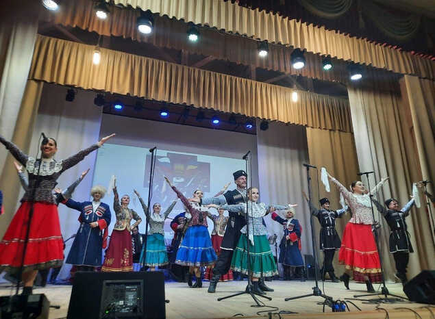 «Казачья застава» выступила в Шемышейке